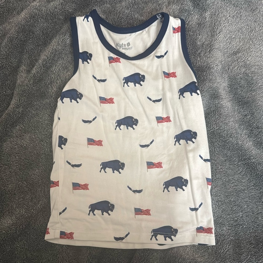 KYTE baby tank top 2T worn once for a photo